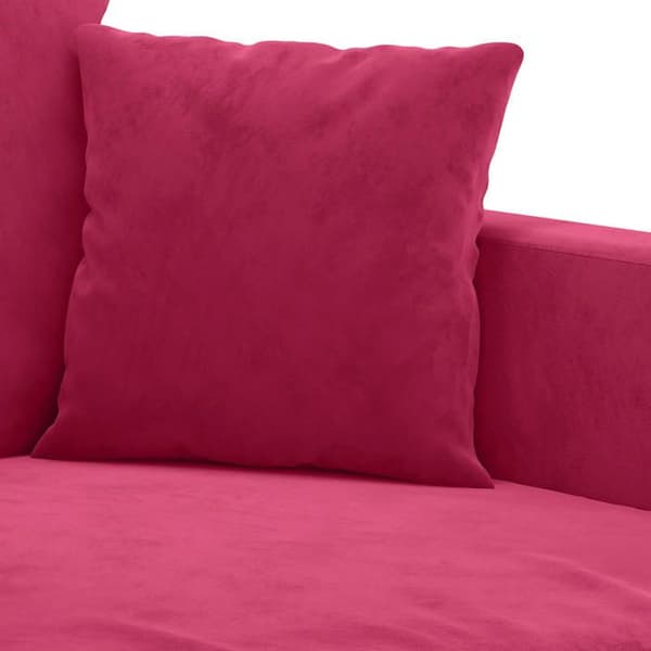 Maison Exclusive - 2-paikkainen sohva Bordeaux-punainen 140 cm Sametti