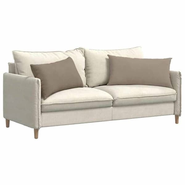 Soffkuddar - EXKLUSIVT HEM - Paket 2 - 80 x 40 cm - Taupe - Avtagbar polyester Mol