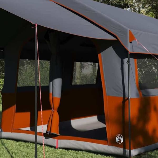 Maison Exclusive - Familie telt til 4 personer Grå og orange