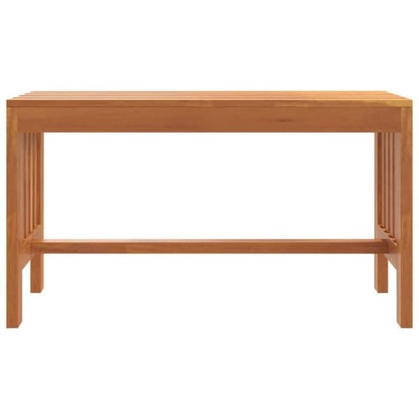 Maison Exclusive - Bänk för trädgård 80 cm massiv eucalyptus