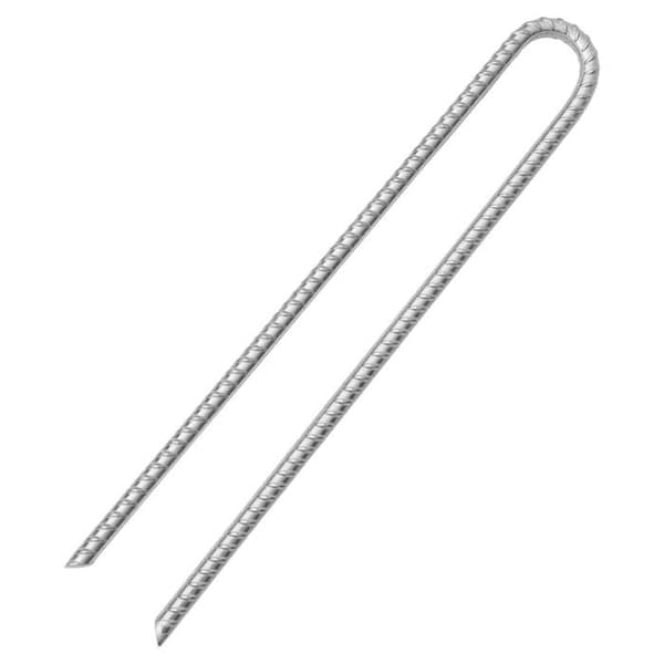 Maison Exclusive - Tältpinnar 6 st U-form 41,5 cm Ø12mm galvaniserat stål