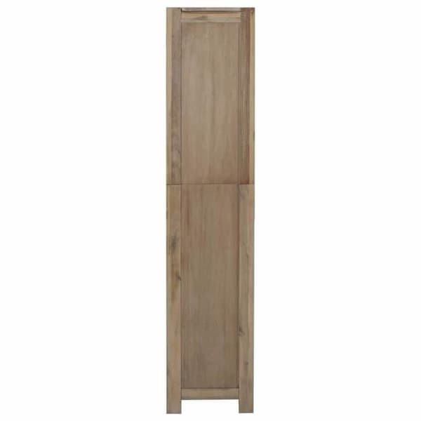 Maison Exclusive - Bibliotek 5 nivåer 80x30x140 cm Solid akaciaträ