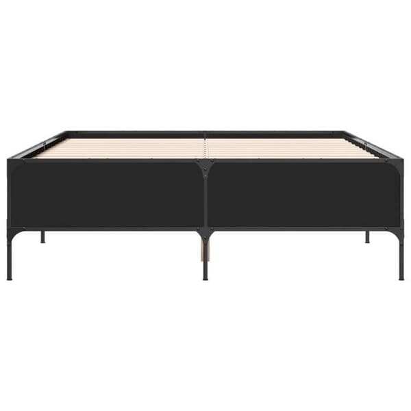 Maison Exclusive - Sengestel uden madras sort 120x190 cm