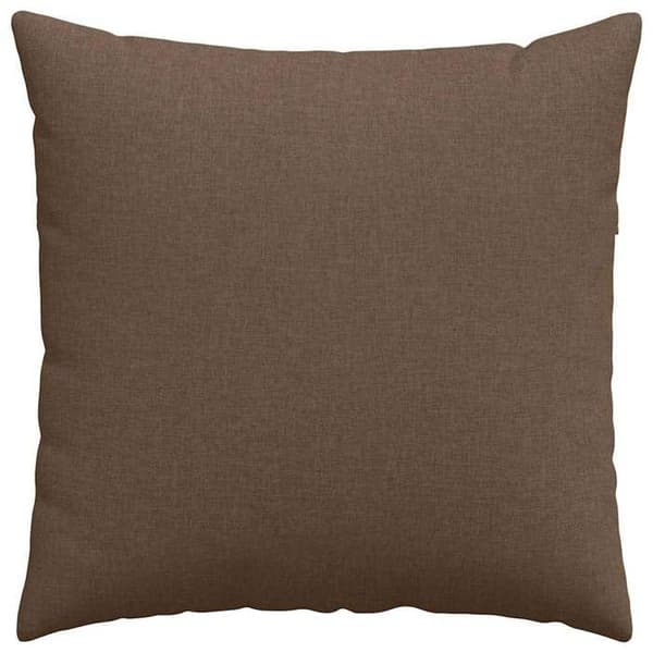 Maison Exclusive - Soffkuddar 2 st tyg Brun 60 x 60 cm brun