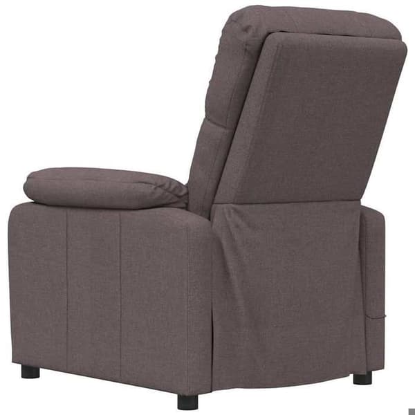 Maison Exclusive - Mørkebrun massage stol i stof
