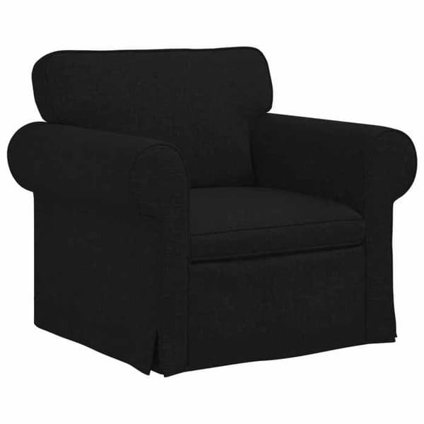 Maison Exclusive - 2 kpl sohvasetti musta kangas
