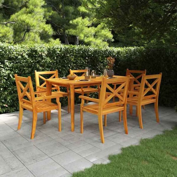 Maison Exclusive - Havebord 160x90x75 cm Solid akacietræ