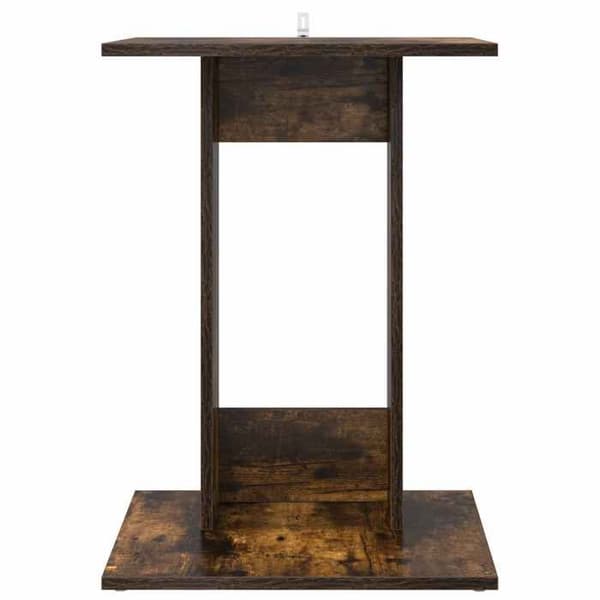 Sidebord - MAISON EXCLUSIVE - Røget eg - Ingeniørtræ - Rektangulær 45x40x62,5 cm - Indendørs Rökt ek