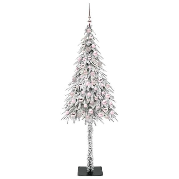 Maison Exclusive - Vit Julgran 210 cm PE och Stål Vit