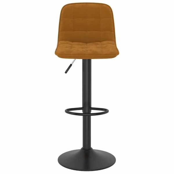 Maison Exclusive - Barstolar set om 2 brun sammet