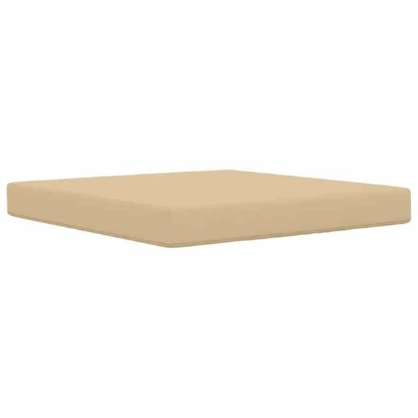 Maison Exclusive - Udendørs sofa pude Polyester Beige 80 x 80 cm