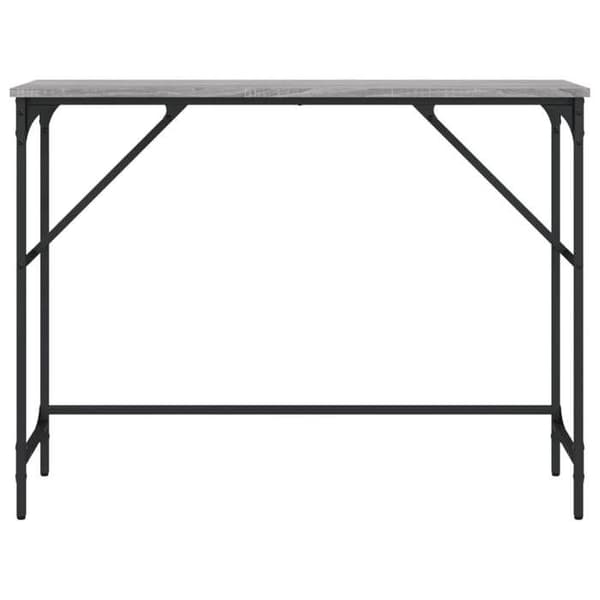 Maison Exclusive - Consolebord sonoma grå 100x32x75 cm ingeniørtræ