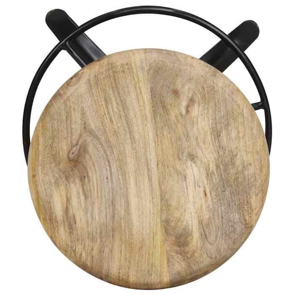Maison Exclusive - Barstolar set om 2 76 cm massiv mangoträ