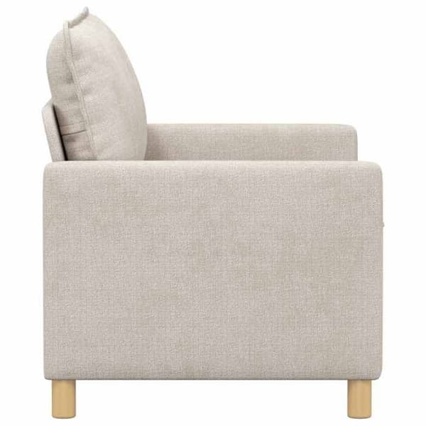 Maison Exclusive - Creme Sofa 126 x 81 x 87,5 cm Polyester