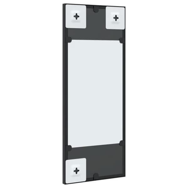 Maison Exclusive - Svart väggspegel 20x50 cm rektangulär järn Svart