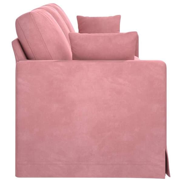 Maison Exclusive - Soffa Rosa 228 x 78 x 80 cm Sammet
