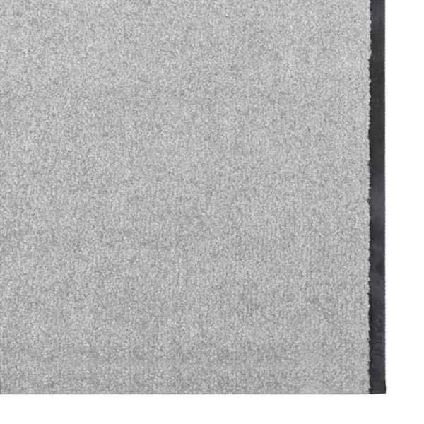 Maison Exclusive - Harmaa ja Musta Sisäänkäyntimatto 120 x 400 cm 100% Polyamidia