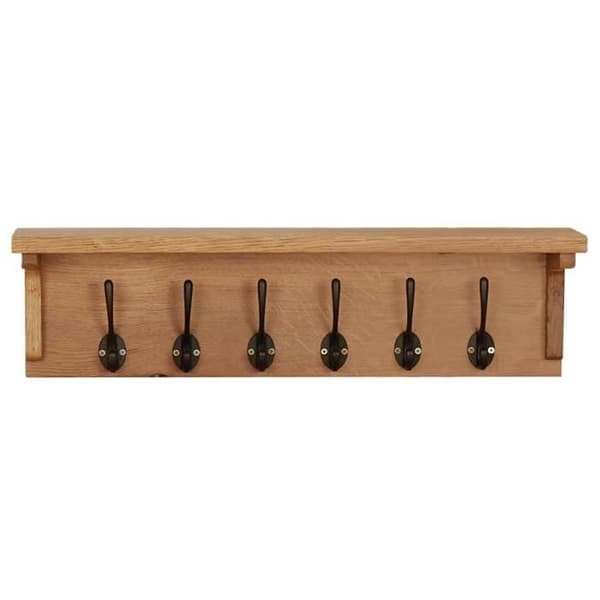 Maison Exclusive - Tøjstativ 60x16x16 cm Massivt egetræ