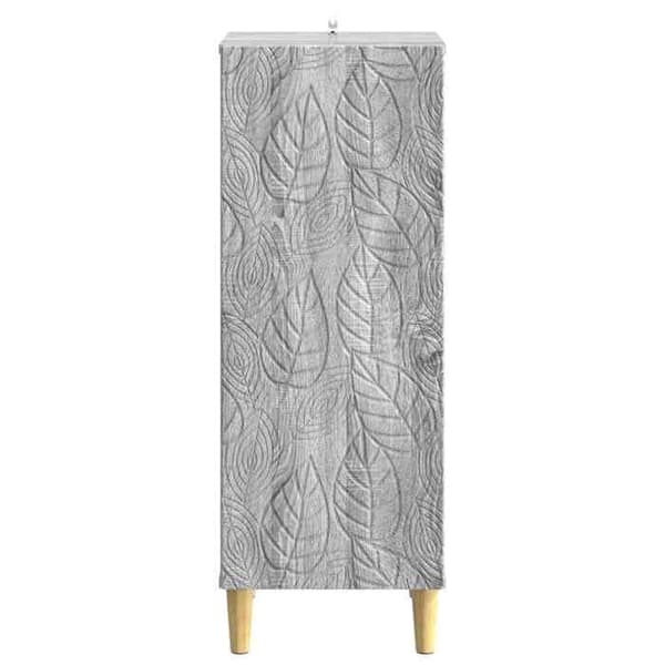 Maison Exclusive - Buffé Sonoma grå 33 x 34,5 x 90 cm Ingenjörsträ