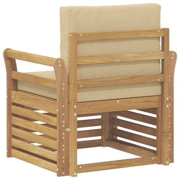 Maison Exclusive - Utomhussoffgrupp i vit polyester