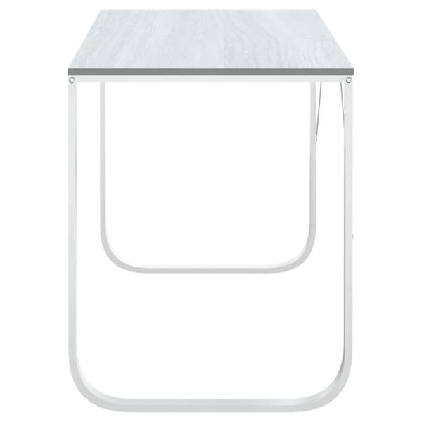 Kontor - EKSKLUSIV HUS - 110x60x73 cm - Hvid - Metal & spånplade - Industriel stil Vit
