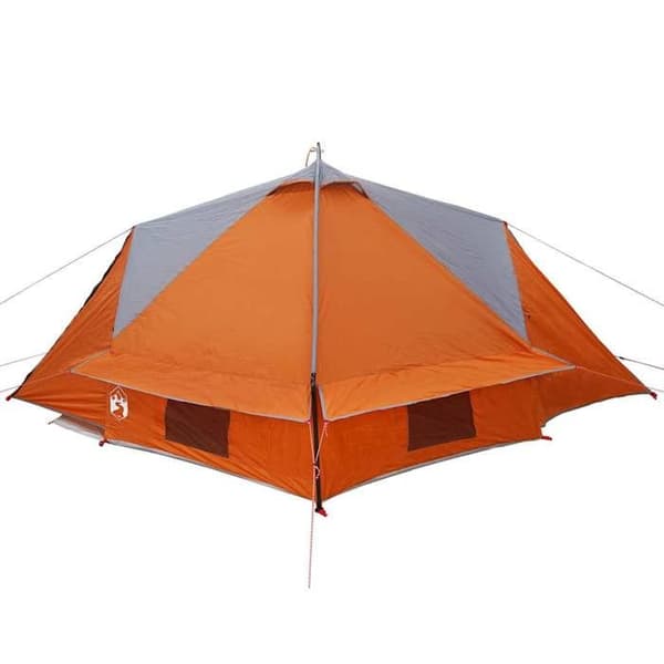 Maison Exclusive - Teepee Telt til 4 Personer Grå og Orange