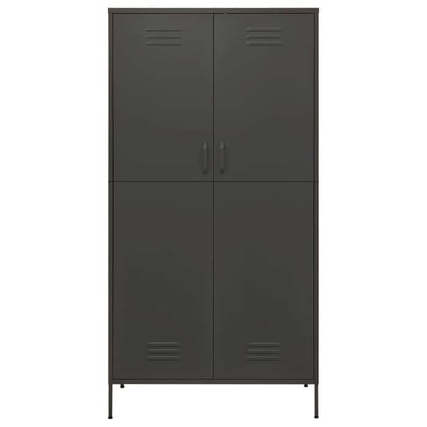 Maison Exclusive - Garderobe Anthracite 90x50x180 cm Stål
