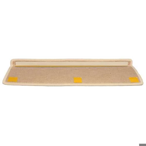 Maison Exclusive - Trappmatta 15 delar 65 x 21 x 4 cm Ljusbeige Rektangulär kant