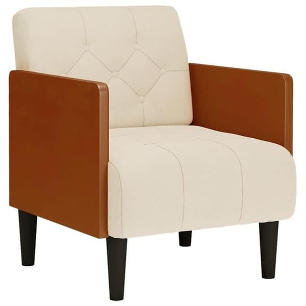 Maison Exclusive - Sofa stol med armlæn 55 cm i hør