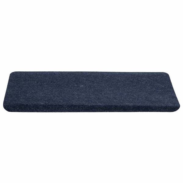Maison Exclusive - Selvklebende trappetæpper 30 stk blå 65x24,5x3,5 cm