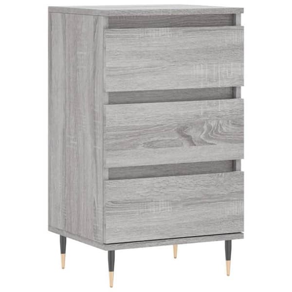 Maison Exclusive - Buffé Sonoma Grå 40x35x70 cm Ingenjörsträ