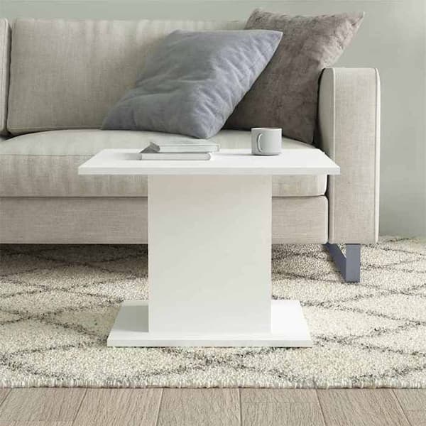 Bord - EKSKLUSIV HUS - 55,5x55,5x40 cm - Hvid - Firkantet - Spånplade Vit