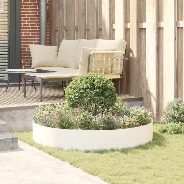 Maison Exclusive - Blomkruka 5 st Vit 120 x 120 x 20 cm