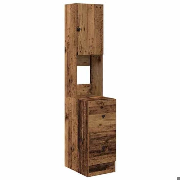 Köksbuffé - EXKLUSIVT HEM - Antik trä - Rymlig förvaring - 1 låda - 32×50×180 cm