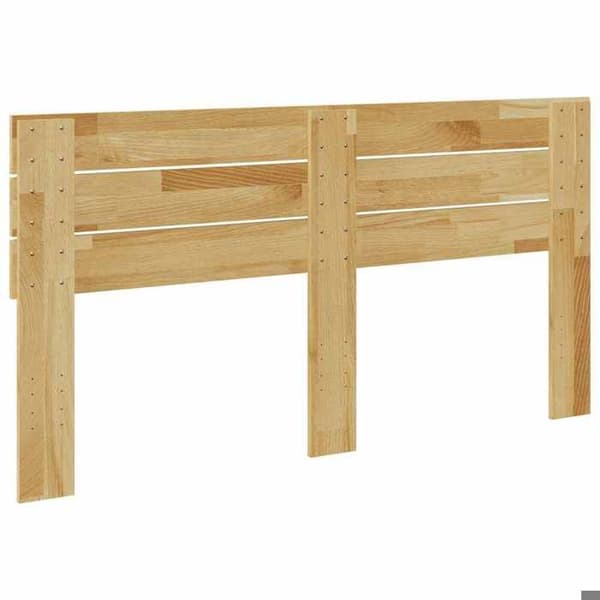 Maison Exclusive - Hovedgærde 160 cm i massivt egetræ