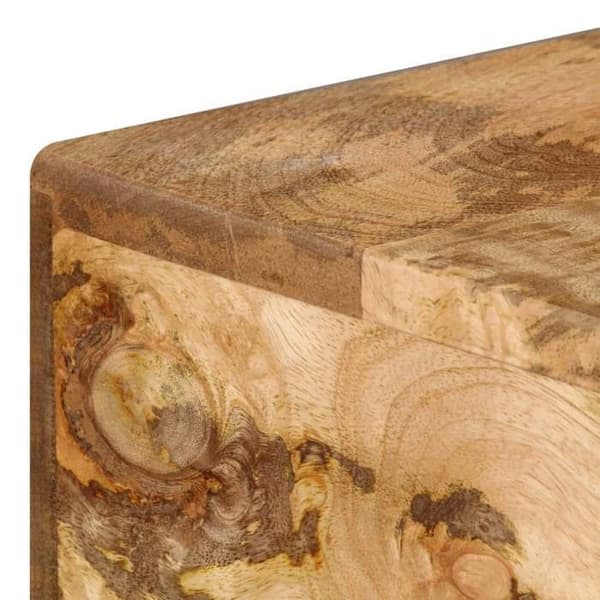 Maison Exclusive - Kontor med skuffer i solid mangotræ 110x50x76 cm