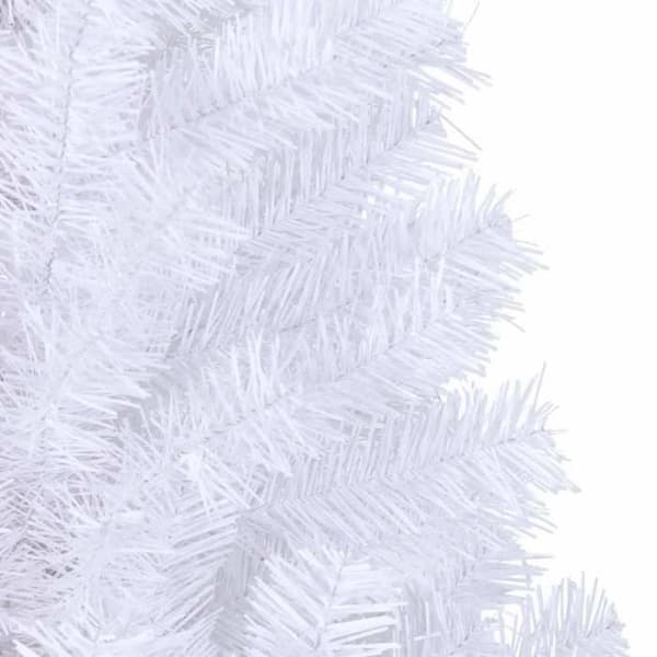 Maison Exclusive - Konstgjord julgran L 240 cm Vit Vit