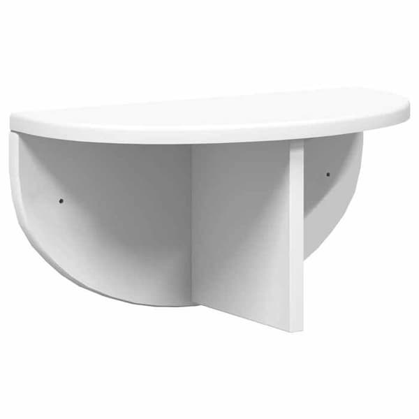 Maison Exclusive - Væghylde Montering hvid 38 x 19 x 19 cm