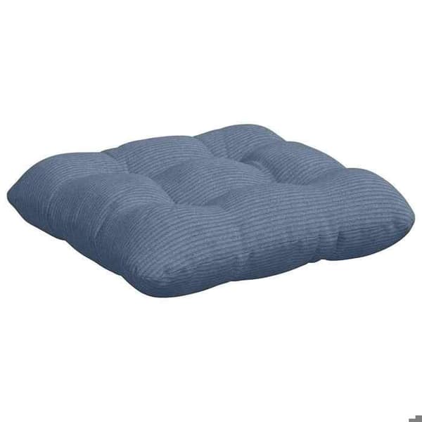 Sædehynder - EKSKLUSIV HUS - Sæt af 4 - Fløjl - Blå - 45 x 45 cm Blå