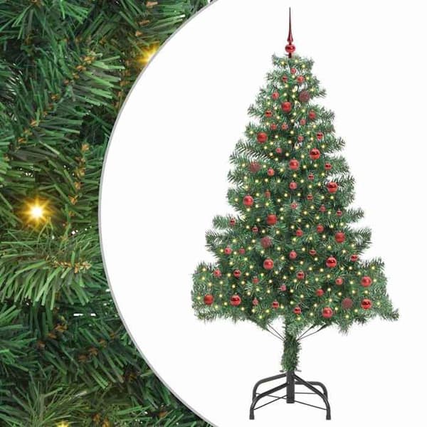 Maison Exclusive - Grön Julgran 210 cm PVC Grön