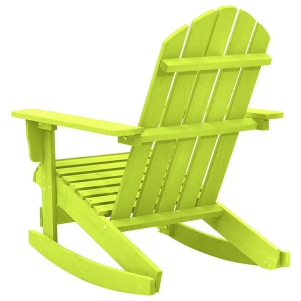 Maison Exclusive - Adirondack gungstol i massiv granträ grön