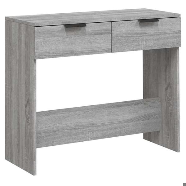 Maison Exclusive - Consolebord Sonoma grå 90x36x75 cm Ingeniørtræ