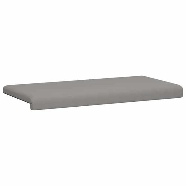 Maison Exclusive - Kudde för bänk i texturerad mörkgrå sammet, djup 35 cm