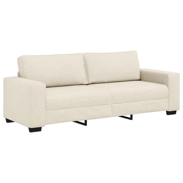 Maison Exclusive - Soffa 3 delar Beige Linblandning beige