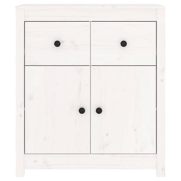 Maison Exclusive - Vit buffé 70x35x80 cm av massivt furu Vit