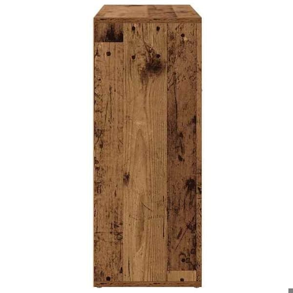 Maison Exclusive - Buffé gammalt trä 60x30x75 cm ingenjörsträ