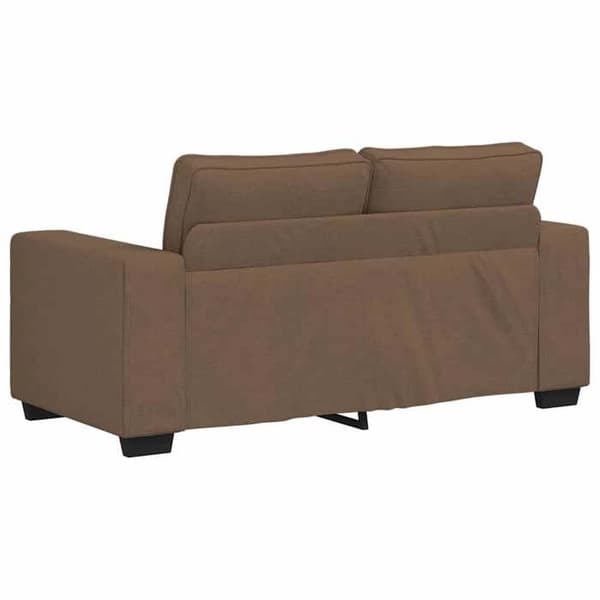 Maison Exclusive - Soffa 2 platser brun 160x77x82 cm i tyg