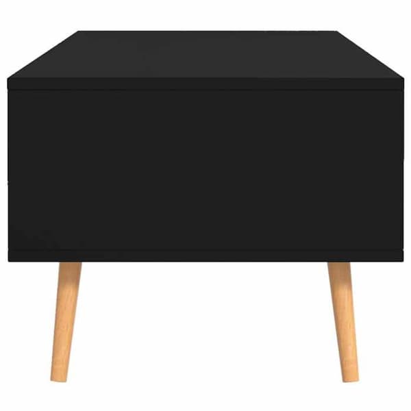 Bord - EKSKLUSIV HUS - 100 x 49,5 x 43 cm - Sort - Ingeniørtræ - Rektangulær Svart