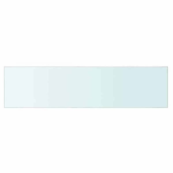 Maison Exclusive - Hyllpanel Transparent Glas 80 x 20 cm Transparent
