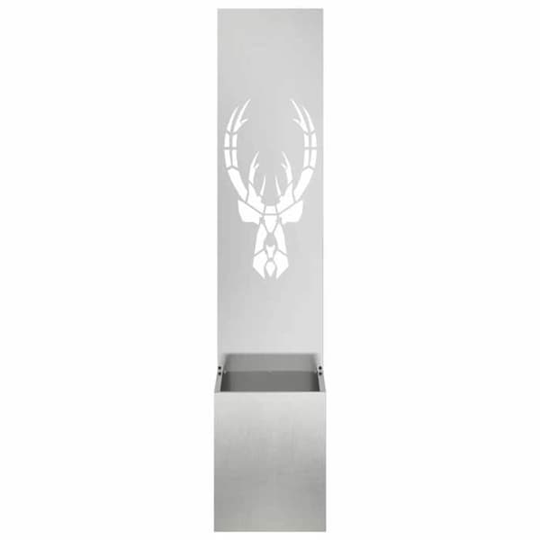 Maison Exclusive - Trädgårdssekretessskärm Silver 32 x 32 x 150 cm